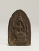 Votive tablet; Showing Sakyasima Statue at Bodhgaya Thumbnail