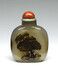 Snuff Bottle with a Bird in a Bush Thumbnail
