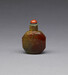 Snuff Bottle with Design of Oozing Red Thumbnail
