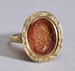 Ring with Intaglio Showing Head of Asclepius Thumbnail