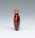 Snuff Bottle with Dragon-like Forms, in Imitation of Carnelian Thumbnail