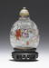 Interior Painted Snuff Bottle with Figures in a Garden Thumbnail