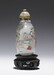 Interior Painted Snuff Bottle with Figures in a Garden Thumbnail