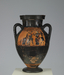 Amphora with Scenes of the Hermes and Dionysus Thumbnail