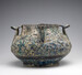 Jug with Floral Motifs and Seated Persons Thumbnail