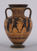 Neck Amphora with Herakles and Apollo Fighting Over the Delphic Tripod Thumbnail