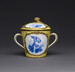 Two-Handled Covered Cup and Saucer Thumbnail