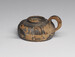 Base of Lidded Jug with Cover  (Askos, lidded) Thumbnail