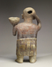 Polychrome Standing Female with Bowl on Shoulder Thumbnail