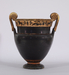 Volute Krater Depicting Herakles, a Lion, Combat and Spectators Thumbnail