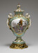 One of a Pair of Potpourri Vases (Vase pot pourri feuilles de mirte) Thumbnail