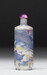 Snuff Bottle with glaze that  imitates marble Thumbnail