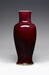 Cherry-Red Baluster-Shaped Vase Thumbnail