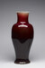 Large Crimson Baluster Vase Thumbnail
