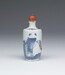 Snuff Bottle with a Man Leading a Camel Thumbnail