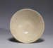 Whiteware Bowl with Impressed Fish Design Thumbnail