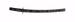 Short sword (wakizashi) with black lacquer saya with plum mon design (includes 51.1249.1-51.1249.5) Thumbnail