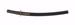 Short sword (wakizashi) with dark brown lacquer saya with diagonal ridges (includes 51.1262.1-51.1262.4) Thumbnail