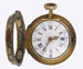 Gold Watch with Red Agate Plaques with Case Thumbnail