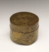 Incense Box with Wood Grain and Branches in Leaf Thumbnail
