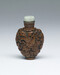 Snuff Bottle with Butterflies and Vines Thumbnail