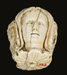 Paternoster Bead from a Rosary or Chaplet with Christ, a Young Woman, and Death Thumbnail