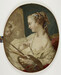 Allegorical Figure of a Woman Representing "Painting" Thumbnail