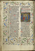 Leaf from Breviary: Psalm 26, Initial D with God Blessing a Laic Thumbnail