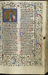 Leaf from Breviary: Psalm 97, Initial C with Elevation of the Host and a Man Kneeling Thumbnail