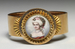 Bracelet with image of woman on porcelain Thumbnail