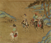 Four Horsemen in a Landscape Thumbnail