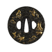Tsuba with Taoist Immortals and Their Animals Thumbnail