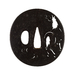 Tsuba with a Horse in Negative Silhouette Thumbnail