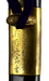 Dagger (aikuchi) with dark brown saya, gold chrysanthemums (includes 51.1203.1-51.1203.2) Thumbnail