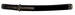 Dagger (hamidashi) with very dark brown lacquer saya and ray skin tsuka with ito-maki (includes 51.1273.1-51.1273.3) Thumbnail