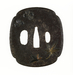 Tsuba with Maple Leaves and Cherry Blossoms Thumbnail