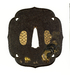 Tsuba with Rooster, Hen, and Chick with Autumn Flowers Thumbnail