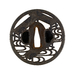 Tsuba with the Eight-plank Bridge (Yatsuhashi) from the "Tales of Ise" Thumbnail