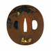 Tsuba with Grapevine and Squirrels Thumbnail