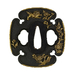 Tsuba with Chinese Lions and Peonies Thumbnail