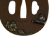 Tsuba with Poetry Composition at New Year's Thumbnail