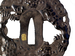 Tsuba with Chinese Lions Among Clouds Thumbnail