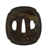 Tsuba with Swallows and Cherry Blossoms Thumbnail