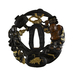 Tsuba with Hotei with Attendants and Treasures Thumbnail