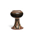 Pedestal Bowl with Snakeskin Pattern Thumbnail