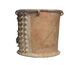 Polychrome Figural Urn with Jaguars and Skulls Thumbnail