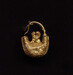 Boat-Shaped Earring with Sphinx Thumbnail