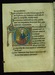 Leaf from Psalter: Psalm 101, Initial D with Seated Apostle Thumbnail