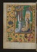 Leaf from Aussem Hours: Hours for the Virgin, Annunciation with Flowers and Insects in Margins Thumbnail