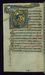 Leaf from Psalter: Psalm 26, Initial D with David Anointed by Samuel Thumbnail